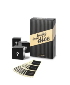 Liebeswürfel Lucky Love Dice mir 3 Würfeln zum selbst bekleben