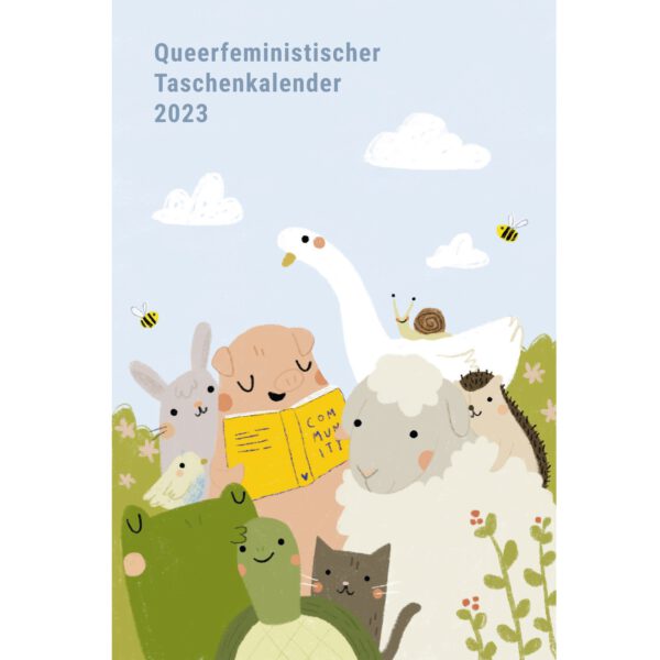 Queerfeministischer Taschenkalender für das Jahr 2023