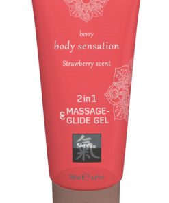Massage & Glide Gel 2in1 Strawberry
