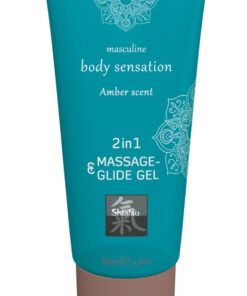 Massage & Glide Gel 2in1 Amber Scent